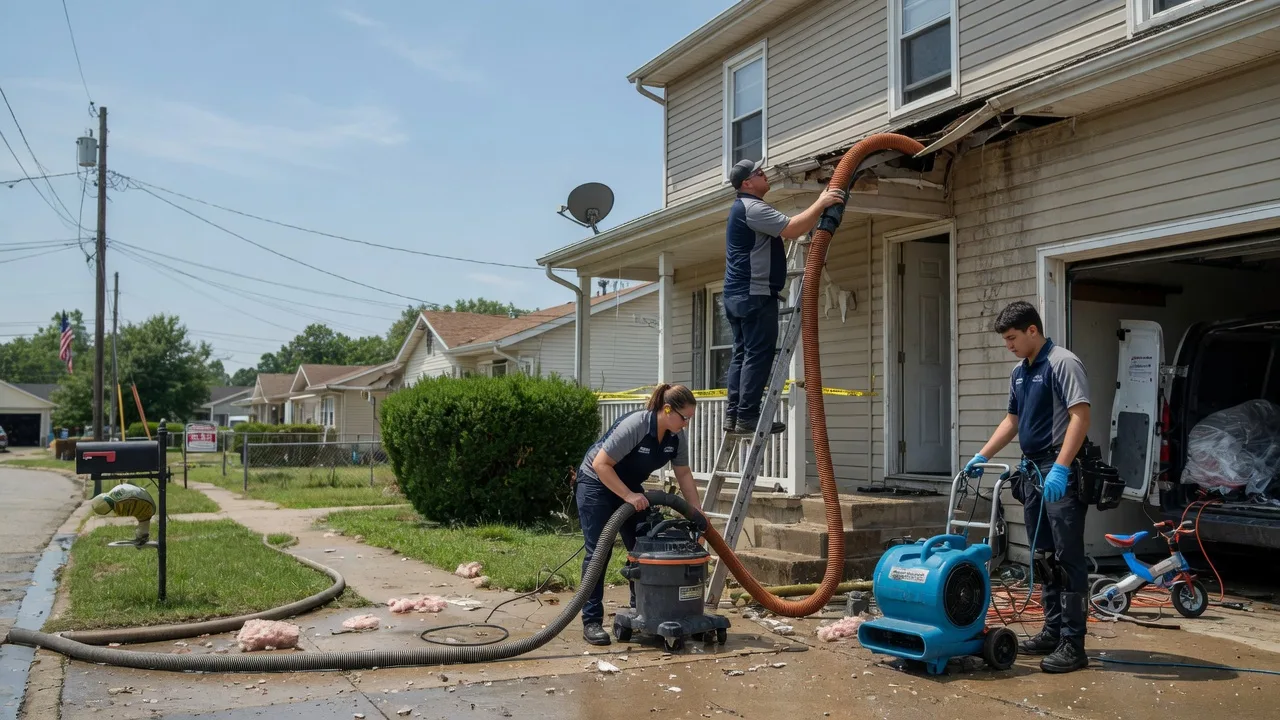 Water Damage Restoration in Pendleton, IN near me